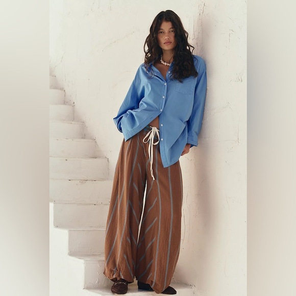 Free People Pants - Free People Polished Tides Pants